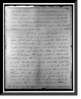 Historic Framed Print, NEW YORK TIMES. 1835 LETTER - 3,  17-7/8" x 21-7/8"