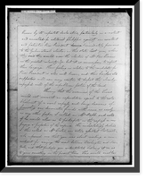 Historic Framed Print, NEW YORK TIMES. 1835 LETTER - 4,  17-7/8" x 21-7/8"