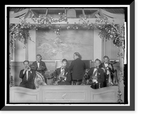 Historic Framed Print, VENUS RESTAURANT ORCHESTRA,  17-7/8" x 21-7/8"