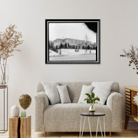 Historic Framed Print, DAVIS, JAMES J., HOME EXTERIOR,  17-7/8" x 21-7/8"