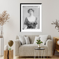 Historic Framed Print, Mrs. Amos R. Pinchot,  17-7/8" x 21-7/8"