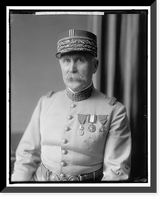 Historic Framed Print, PETAIN, HENRI P. MARSHALL,  17-7/8" x 21-7/8"