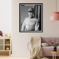 Historic Framed Print, PETAIN, HENRI P. MARSHALL,  17-7/8" x 21-7/8"