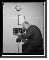 Historic Framed Print, Safety device for blind landing of air-track. Washington D.C.,  17-7/8" x 21-7/8"