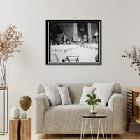 Mrs. Cordell Hull, wife of the Sec. of State; Sallie Picket, former club president; Mrs. Charles Evans Hughes, wife of the Chief Justice, Vintage Wall Art