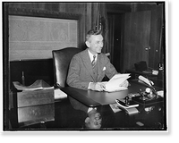 Sam Whitaker, Ass't to the Attorney General in Claims Division, 3/17/1936 - 2, Vintage Wall Art