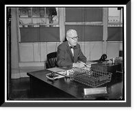 New Surgeon General of the Navy. Washington, D.C., March 16. Rear Admiral Percival S. Rossiter, newly appointed Surgeon General of the U.S. Navy, a new and unpublished photograph Heritage Wall Art