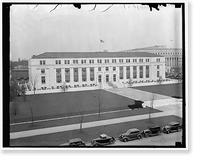 Public Health Building. Washington, D.C. Mar. 22. The United States Public Health building at Washington D.C, Antique Poster