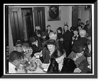 Historic Framed Print, Reception for Governor Browning, [1/37],  17-7/8" x 21-7/8"