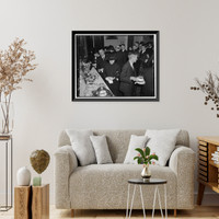 Historic Framed Print, Reception for Governor Browning, [1/37] - 2,  17-7/8" x 21-7/8"