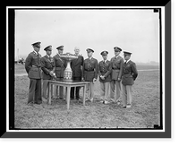 U.S. Flyers win Mackay Award. Washington, D.C., May 8. Nine officers and enlisted men of the U.S, Vintage Poster