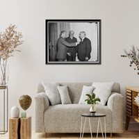 Historic Framed Print, [...] Raleigh Hotel, Council. [...], Mr. & [...] J. Jones,  17-7/8" x 21-7/8"