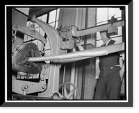 Not peppermint candy but an airplane strut. Washington, D.C., May 3. This piece of aluminum alloy which is used in airplane construction is shown after being in the torque machine. Classic Wall Art