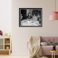 Mrs. Borah lunches with wife of Japanese Ambassador. Washington, D.C., May 24. Seen lunching together at the senate restaurant in the Capitol today were Mrs. William E, Antique Poster