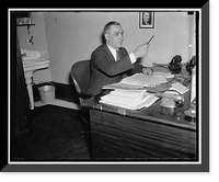 Tom Younger, Custodian of Senate Office bldg., 5/29/37, Antique Wall Art