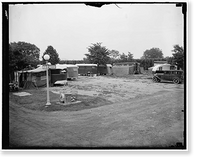 Trailer camp, 6/4/37, Antique Print
