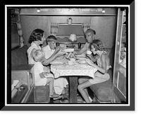 Trailer camp, 6/4/37 - 3, Antique Print
