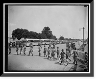 Historic Framed Print, Boy Scouts sightseeing in buses - 2,  17-7/8" x 21-7/8"