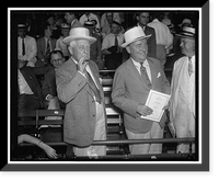 School out for legislators. Washington D.C., July 7. Capitol Hill was deserted today as the House and Senate recessed to enable the legislators to view the 1937 All-Star Game, here we see, Rep. Ber