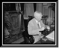 V.P. back on job. Washington D.C. July 20. Appearing well rested from a vacation at his Texas home, Vice President Garner resumed his duties as presiding officer of the Senate today. Antique Wall A