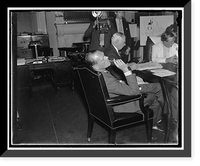 Senate hears husband of tobacco heiress on monetary problems. Washington, D.C., Aug. 4. James H.R, Vintage Print