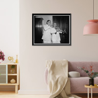 Politics forgotten. Washington D.C. Aug 21. Past political battles were forgotten tonight for Speaker Bankhead and Rep. Paul J, Antique Wall Art