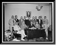 Historic Framed Print, Republicans start ball rolling for 1938. Washington, D.C. Aug. 24.,  17-7/8" x 21-7/8"