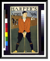 Harpers April 98 Classic, Antique Print