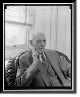 Historic Framed Print, Rep. Edward T. Taylor, Democrat of Colorado, who at 81 is the oldest member of the House of Rep. He is [...] of the House Appropriations Comm., Oct. 1939,  17-7/8" x 21-7/8"