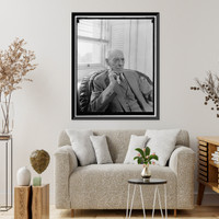 Historic Framed Print, Rep. Edward T. Taylor, Democrat of Colorado, who at 81 is the oldest member of the House of Rep. He is [...] of the House Appropriations Comm., Oct. 1939,  17-7/8" x 21-7/8"
