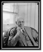 Historic Framed Print, [Rep. Edward T. Taylor, Democrat of Colorado, who at 81 is the oldest member of the House of Rep. He is [...] of the House Appropriations Comm., Oct. 1939],  17-7/8" x 21-7/8"