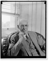 Historic Framed Print, [Rep. Edward T. Taylor, Democrat of Colorado, who at 81 is the oldest member of the House of Rep. He is [...] of the House Appropriations Comm., Oct. 1939],  17-7/8" x 21-7/8"