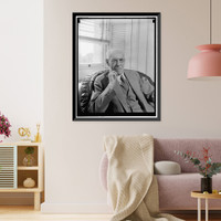Historic Framed Print, [Rep. Edward T. Taylor, Democrat of Colorado, who at 81 is the oldest member of the House of Rep. He is [...] of the House Appropriations Comm., Oct. 1939],  17-7/8" x 21-7/8"