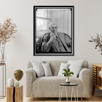 Historic Framed Print, [Rep. Edward T. Taylor, Democrat of Colorado, who at 81 is the oldest member of the House of Rep. He is [...] of the House Appropriations Comm., Oct. 1939],  17-7/8" x 21-7/8"
