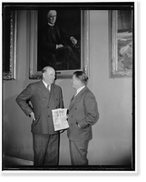 Senators LaFollette & Bennett Clark for Newsweek - 2, Vintage Print