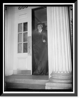 Social Security head in long conference with president. Washington, D.C., Nov. 16. Paul V, Antique Poster