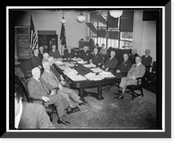 Historic Framed Print, Army and Corps area Commanders meet with Woodring and Chief of Staff. Washington, D.C., Dec. 1.,  17-7/8" x 21-7/8"