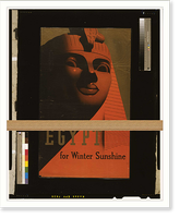 Egypt for winter sunshine, Antique Print