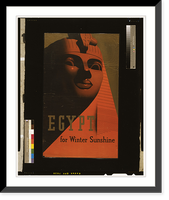 Egypt for winter sunshine, Antique Print