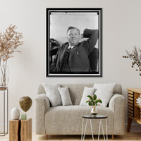 Historic Framed Print, Informal photo of Rep. J. Hardin Peterson, Democrat from Fla., Feb. 26, 1940,  17-7/8" x 21-7/8"