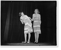 Women's Press Club skit instructs future first ladies on how to get along. 2. 'Retaliate, reciprocate, at any rate, cooperate. If I scratch your back, then you'll scratch mine.' Heritage Wall Art P
