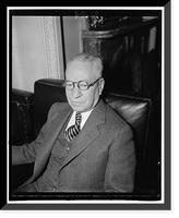 Historic Framed Print, Frank Kent, columnist for Baltimore Sun, 3-15-40,  17-7/8" x 21-7/8"
