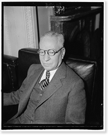 Historic Framed Print, Frank Kent, columnist for Baltimore Sun, 3-15-40,  17-7/8" x 21-7/8"