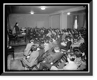 Historic Framed Print, 2nd annual convention, United Office & Pro[...] Workers of American, Burlington Hotel,  17-7/8" x 21-7/8"