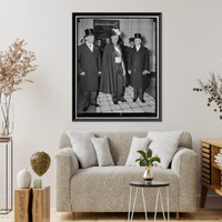 Newly appointed French Ambassador, Count Rene de Saint-Quentin. Left to right: Jules Henry, Counselor of the French Embassy, the ambassador, & George T. Summerlin, chief of the Div. of Protocol, St