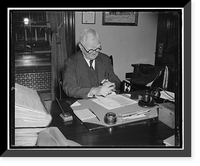Vice Pres. John Garner returning to Wash. to preside over the Senate during the special session, Historic Reproduction
