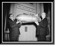 Antique Portrait - Washington DC - The new 'flying tube' airship
