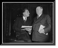 Oppose secrecy on aid given by U.S. to French air mission. Washington, D.C., Feb. 13. Senator Gerald P, Antique Poster