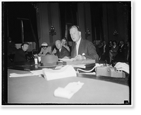 Historic Framed Print, Republican National Committee chairman before Dies Committee. Washington, D.C., May 22. - 2,  17-7/8" x 21-7/8"