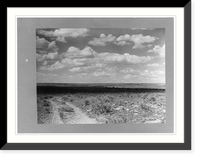 Historic Framed Print, Arizona - Powell Plateau from Ash Fork Rd.,  17-7/8" x 21-7/8"